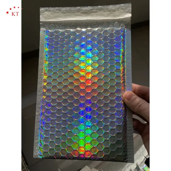 금속 버블 메일러 맞춤형 로고 및 크기 충격 완화 보호