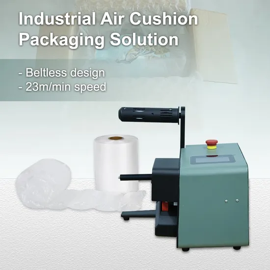 La600 벨트 속도 23m/분 팽창식 가방 에어 버블 베개 필름 기계