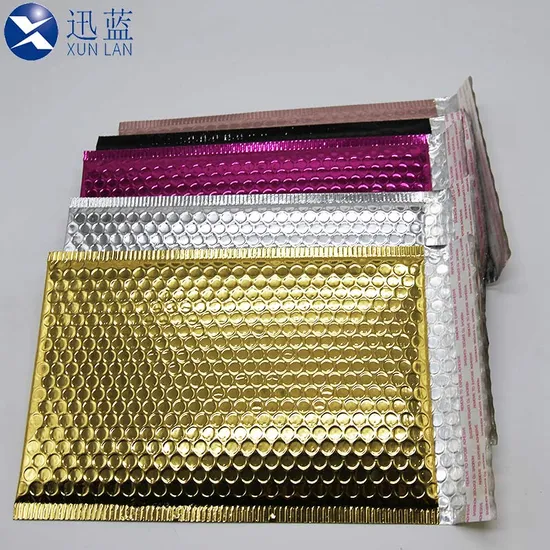 금속 버블 메일러 포장 배송 봉투 방수 쿠션